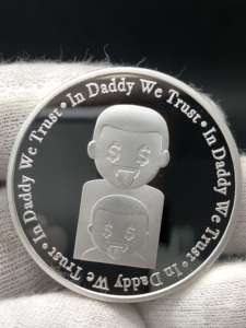 NO MOQ fabricante más regalo del Día de la moneda de oro de papá/moneda de oro/de papá y el hijo que la moneda - Product Image 4