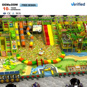 Hotel-Grade Indoor Playground Equipment Hot-Blooded Forest Animal-Themed Children's <b>Trampoline</b> Direct From Factory - Product Image 5