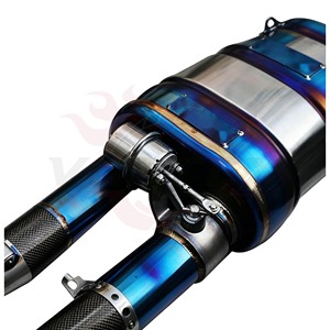ท่อไอเสียแบบ Catback วาล์ว Vortex Blue Titanium สำหรับ Maserati Quattroporte M156 3.0T 3.8T V6 V8 ปี 2013-2024 ระบบจูนแบบติดตั้งโดยตรง - Product Image 5