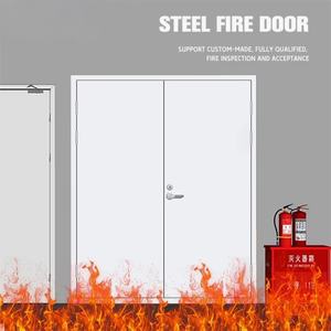 Puerta de Seguridad de Acero Inoxidable ChaoFan, Diseño Moderno, Nuevo Modelo, Resistente al Fuego, Puerta Corredera de Acero Inoxidable, Exterior Plano, a Prueba de Fuego - Product Image 3