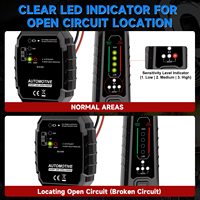 DC 6-42V Professional Electrical Wire Tracer with Tone Generator, Diagnostic Tool for Cars, Trucks, DIY Repair