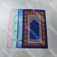 2025 nouvelle tendance poids léger Portable voyage poche Sajadah lavable tapis de prière tapis ensemble avec Tasbih chapelet perles et sac de transport