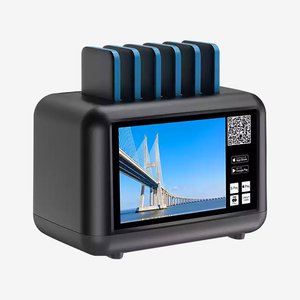 2024 nouveau produit mini kiosko powerbank smart partagé power bank station location oem nfc pos système machine avec app carte de crédit - Product Image 1