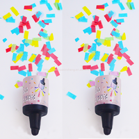 Version étudiante, feux d'artifice pour adultes, fête d'anniversaire et de remise de diplômes, décorations de confettis pour les fêtes