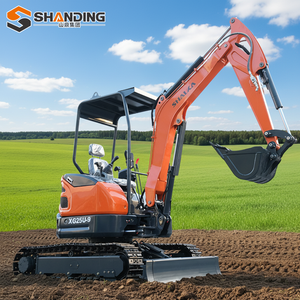 SHANDING Entrega rápida Mini excavadora de 2.5 toneladas Mini excavadora más vendida Excavadora agrícola Nueva mini excavadora hidráulica - Product Image 3