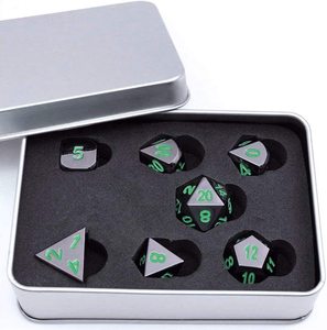 Logo personnalisable Luende 7 pièces en métal D & D <span class=keywords><strong>jeu</strong></span> <span class=keywords><strong>de</strong></span> dés polyédriques en alliage <span class=keywords><strong>de</strong></span> zinc pour <span class=keywords><strong>donjons</strong></span> <span class=keywords><strong>et</strong></span> <span class=keywords><strong>dragons</strong></span> <span class=keywords><strong>jeu</strong></span> <span class=keywords><strong>de</strong></span> table <span class=keywords><strong>de</strong></span> <span class=keywords><strong>jeu</strong></span> <span class=keywords><strong>de</strong></span> rôle - Product Image 6