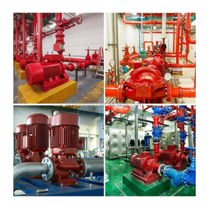 Unité de pompe à incendie moteurisée, système complet de pompe pour hydrant d'incendie intérieur, équipement d'alimentation en eau, vente directe usine, certifié CE - Product Image 4