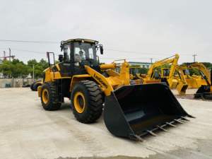 Chargeuse sur pneus LiuGong 856H d'occasion pour l'exploitation minière de carrière, la construction, performances stables, entretien facile, en bon état - Product Image 4