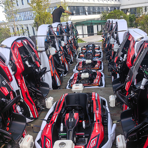 Kart à pédales GX160cc 200cc pour adultes, à essence, vitesse <span class=keywords><strong>de</strong></span> 45 km/h, pour <span class=keywords><strong>karting</strong></span> intérieur/extérieur, kart à essence - Product Image 6