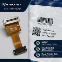 Tête d'impression originale 53 mm 407933 pour imprimante TTO Videojet 6530 6330 6280, pièce de rechange pour l'impression de codes de date et de lots sur l'emballage alimentaire et pharmaceutique