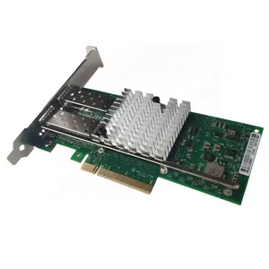 SFP + PCIe2.0 X8 Server Adapter Dual Port Asli X520-DA2 Kartu Jaringan