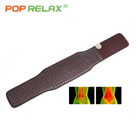 Pop Relax Corée Taille Bas du dos Coussinets chauffants infrarouges sains Soulager la douleur Tourmaline Lombaire Thérapie chaude Ceinture de massage en jade