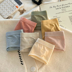 Braguitas Hipster para Mujer, Transpirables, de Algodón Suave, Elásticas, de Tiro Medio, Antibacterianas, para Uso Diario - Product Image 3