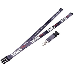 حبال ربط واسعة 1 "، بوليستر بريكاواي ، ساتان رمادي داكن ناعم اللمس ، جودة عالية ، خطاف جراد البحر ، فحص الجمارك - Product Image 5