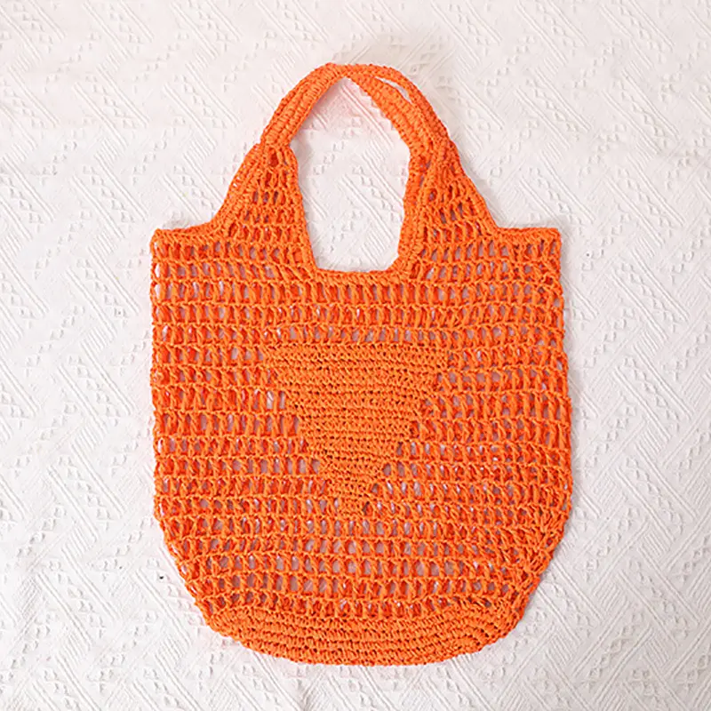 Hochwertige neue beliebte Sommer-Strandtaschen gewebte Crochet-Gehetasche Luxus berühmter Designer Strand-Tote-Tasche 2024