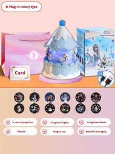 Projecteur LED Youkela Disney, Lampe <span class=keywords><strong>de</strong></span> <span class=keywords><strong>Projection</strong></span> Étoiles, Veilleuse avec Haut-Parleur Bluetooth Musical, Jouet d'Entretenissement pour Enfants, Vente en Gros - Product Image 6