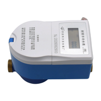 Reliable Brass Body Contactless RF Prepaid Water Meter, IC Card Smart Cold Water Meter Low Failure Rate for Long-Term Use