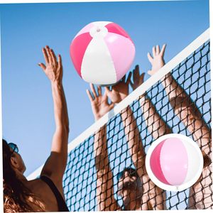 Fabrik benutzer definierte aufblasbare rosa <span class=keywords><strong>Ball</strong></span> Schwimmbad <span class=keywords><strong>Beach</strong></span> Party PVC aufblasbare Strand druckbare Logo Sport <span class=keywords><strong>ball</strong></span> Spielzeug - Product Image 3