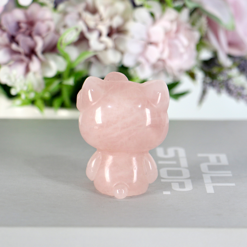 Natural Rose Quartz Kt Cat Crystal He-llo K-T Cat for Gift| Alibaba.com Natural Rose Quartz Kt Cat Crystal He-llo K-T Cat for Gift| Alibaba.com