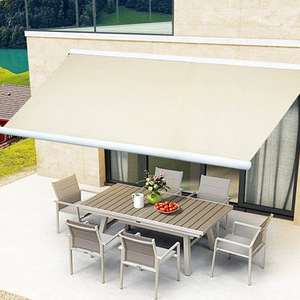 <span class=keywords><strong>Auvent</strong></span> de <span class=keywords><strong>terrasse</strong></span> et extérieur motorisé à bras repliable en alliage d'aluminium, télécommande, imperméable, protection UV, design durable - Product Image 4