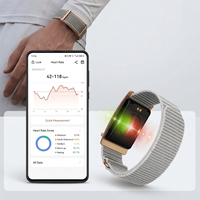 Montre connectée Noscreen F73 avec suivi de santé IA, fréquence cardiaque, oxygène sanguin, suivi du sommeil et bracelet de fitness