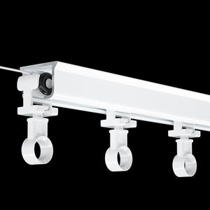 Rail de rideau coulissant en alliage d'aluminium anodisé blanc, très demandé - Product Image 4