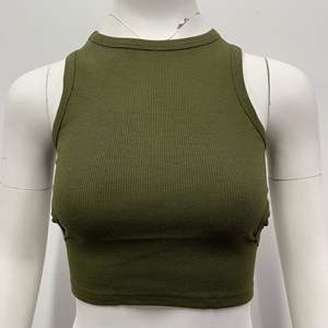 Canottiera da <span class=keywords><strong>donna</strong></span> Y2K <span class=keywords><strong>gilet</strong></span> in maglia <span class=keywords><strong>marrone</strong></span> a coste per le canotte corte Casual estive da <span class=keywords><strong>donna</strong></span> - Product Image 3