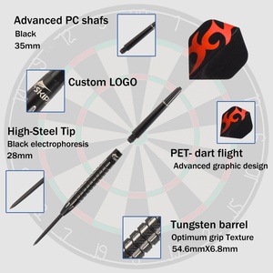 Dardos de Tungsteno 90 Únicos en Oferta, Juego de 3 Dardos de Acero, Dardos de Fábrica China para Práctica y Competición - Product Image 4