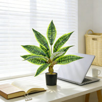 Grands arbres artificiels pour la décoration de mariages en intérieur/extérieur, arbre artificiel réaliste en plastique écologique, pot moderne de luxe pour la maison
