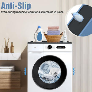 Couverture de protection pour <span class=keywords><strong>lave</strong></span>-<span class=keywords><strong>linge</strong></span> et sèche-<span class=keywords><strong>linge</strong></span> en silicone antidérapant, tapis imperméable pour la protection du dessus de <span class=keywords><strong>lave</strong></span>-<span class=keywords><strong>linge</strong></span>, pour la maison, la cuisine, la buanderie - Product Image 6