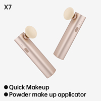 Appareil Électrique Vibrant Rechargeable pour Applicateur de Maquillage, Éponge et Pinceau Beauté