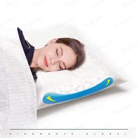 Conception orthopédique Base d'eau réglable et de soutien Oreiller d'eau glacée Refroidissement à l'eau froide Oreiller de couchage pour le soulagement de la douleur au cou