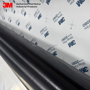 <span class=keywords><strong>Pellicola</strong></span> 3M 2080-BR212, <span class=keywords><strong>Pellicola</strong></span> Metallizzata <span class=keywords><strong>Nera</strong></span> Spazzolata di Grado Professionale, Adesivo Acrilico Senza Bolle per Carrozzeria Auto - Product Image 1