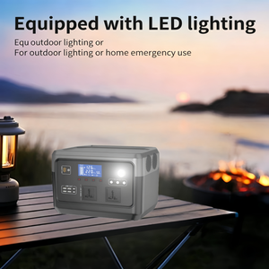 Estación de Energía Portátil Premium, Generador <span class=keywords><strong>Solar</strong></span> de Carga Rápida, Batería Móvil Silenciosa para Acampar al Aire Libre, Autocaravanas, Uso Doméstico de Emergencia - Product Image 4