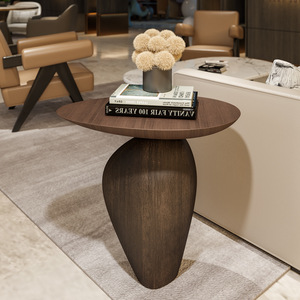 Muebles para el hogar de estilo Yibeizi Wabi-Sabi, sofá de esquina creativo con guijarros artísticos para diseño de modelo de sala de estar - Product Image 3