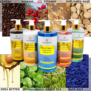 شركة تصنيع المعدات الأصلية غسول للجسم بتقشير عضوي بالجملة جل استحمام مرطب ومبيض للنساء من العلامة التجارية الخاصة - Product Image 5