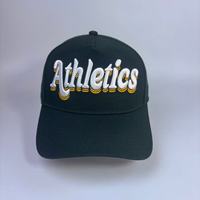 Gorras de Béisbol de Cinco Paneles con Estructura en A, Bordadas a Mano con Logotipo Personalizado al por Mayor, Color Caqui y Verde Oscuro, Originales