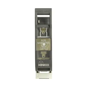 Поставка KINEE NH1 блок разъединителей предохранителей 1 P DC Разъединитель Выключатель предохранителя типа выключатель NT1 пластиковый держатель предохранителя