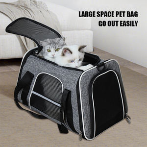 कुत्तों पिल्ला आराम पोर्टेबल Foldable पालतू बैग पालतू यात्रा वाहक बिल्ली वाहक नरम-पक्षीय एयरलाइन को मंजूरी दी पालतू वाहक बैग बिल्लियों के लिए - Product Image 5