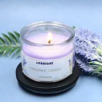 Geschenkset Lavendel-Rosen Duftkerzen Großhändler Bestseller Rauchfreies Paraffinwachs Pflanzenwachs, Sojawachs Aroma-Duftkerzen