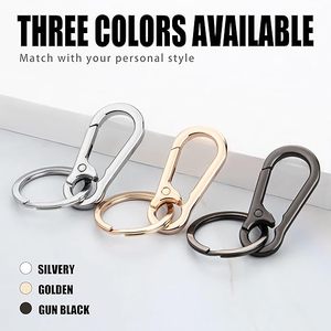 Porte-clés en métal personnalisé pour clés de voiture et de maison, pour hommes et femmes, vente en gros, accessoires de porte-clés personnalisables, usine - Product Image 4
