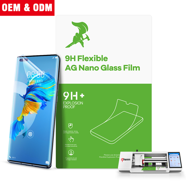 Wholesale 125*200mm Universal Unbreakable clear Matte AF Hybrid Glass Flim Mobile Phone Screen Protector