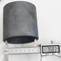 Creuset en carbure de silicium (SiC) pour la fusion, le soudage, la découpe, haute résistance aux chocs thermiques, fabrication par frittage réactionnel