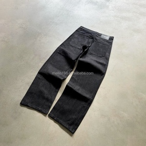 Custom Japanese Raw Selvedge <b>Denim</b> Pants for Men Straight Leg Heavweight Jeans Raw Selvedge <b>Denim</b> Jeans Manufacturer - Product Image 2
