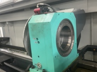 Torno de Banco Horizontal CNC de Doble Husillo con Control GSK para Trabajos de Dureza Media en Metales, Tubos y Roscado