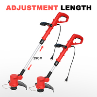 Vertak 380W électrique filaire télescopique coupe-herbe léger efficace coupe jardin cour pelouse désherbeur outil