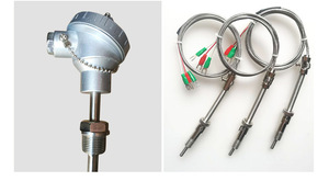 <strong>Type</strong> K <strong>Thermocouple</strong> Temperature Sensor with <strong>Flexible</strong> Stainless Steel Sheath for High-Temperature Furnace and Industrial Ovens - Product Image 6