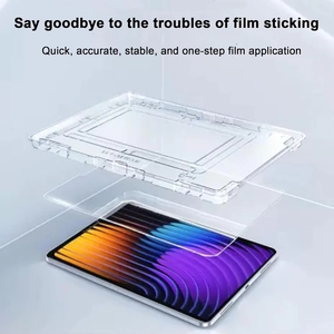 ฟิล์มกระจกนิรภัยแบบ 2.5D HD พร้อมชุดอุปกรณ์ติดตั้งอัตโนมัติสำหรับ Samsung Galaxy <span class=keywords><strong>Tab</strong></span> S11 S10 S9 FE Plus S8 A11 A8 A9 - Product Image 6