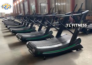 YL-T004-<span class=keywords><strong>2</strong></span> pabrik dequipents De Gymnastique komersil AUX Fitness Woodway Curve Tapis De selip mekanik - Product Image 3