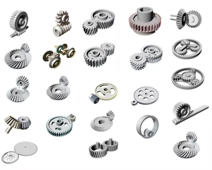 Engrenages de rack en aluminium et acier inoxydable sur mesure de haute précision, usinés par CNC pour pièces d'automatisation industrielle OEM/ODM - Product Image 1
